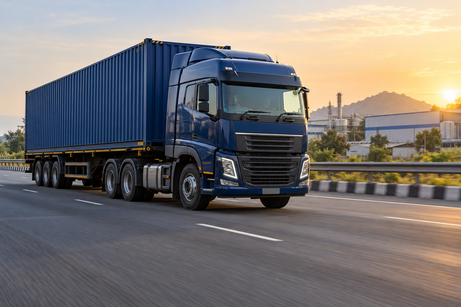 Warehouse to doorstep container delivery